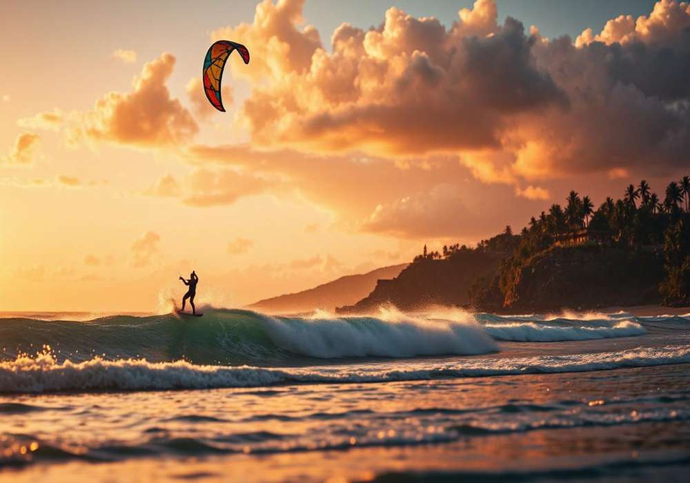 Kite Surfing in Bali